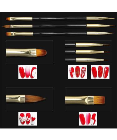 Nail Art Stamper Kit with French Tip Stamps, Scrapers, and Liner Brushes - 4PCS Set - Buy Online on GoSupps.com