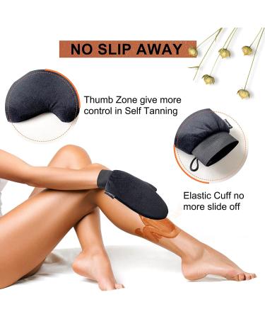 Evridwear Self Tanning Mitt Applicator Kit - Exfoliating Glove for Streak-Free Tan - Buy Online on GoSupps.com
