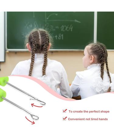 Latch Crochet Hooks & Hair Styling Set | 6 Piece Hair Needle Comb, Crochet Needles, Comb, & Clips for Braids & Extensions - Buy Online on GoSupps.com