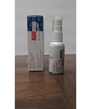 Allimax Rescue Spray-1oz-Throat Gum Disease Tooth Infection 100% Stabilized Allicin - Buy Online on GoSupps.com