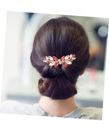 Mikinona Metal With diamond bride headgear accessories wedding hairpin hair barrettes hair pin girl headpiece romantic comb alloy rhinestones rhinestone hair clips Hair piece girl - Buy Online on GoSupps.com