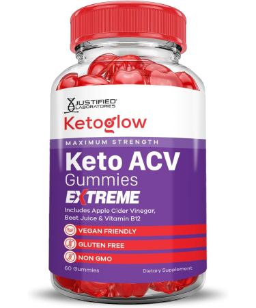 (3 Pack) Keto Glow Keto ACV Gummies Extreme 2000MG Ketoglow Keto Gummies Apple Cider Vinegar Formulated with Pomegranate Beet Juice Powder B12 Vegan Non GMO 180 Gummys 60 Count (Pack of 3) - Buy Online on GoSupps.com