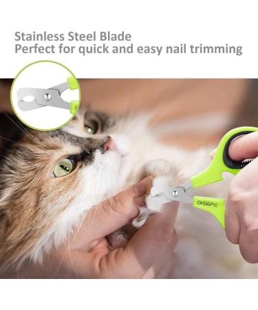 OneCut Pet Nail Clippers - Updated Claw Scissors for Cats Kittens & Small Dogs | Professional Nail Trimming Tools in Green - Buy Online on GoSupps.com