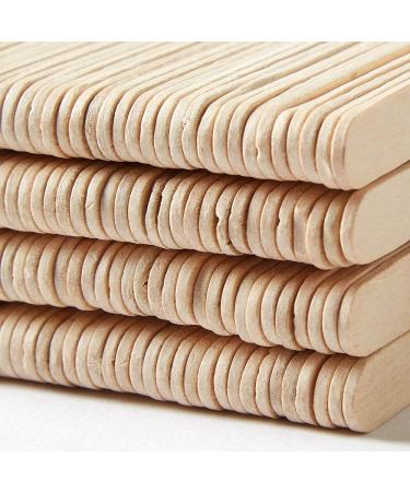 Craft Sticks Bulk Set - Natural Wood Popsicle Sticks for Waxing & Classroom Art Supplies - Kids Art Crafting Sticks - 4-1/2 x 3/8 in. (Pack of 1000) - Zipped Bag - Buy Online on GoSupps.com