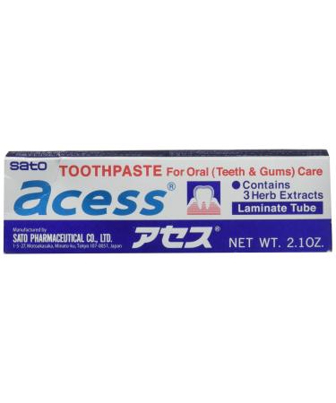 Sato Acess Toothpaste for Oral Care 2.1 oz (60 g)