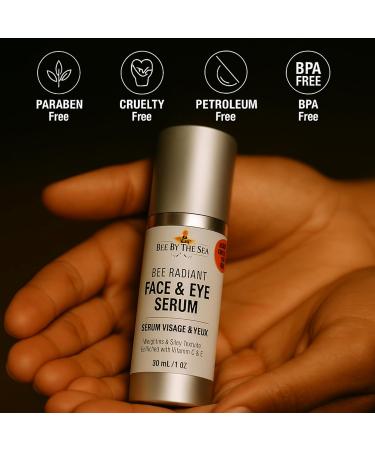 Radiant Face & Eye Serum by Bee by the Sea - Buy Online on GoSupps.com