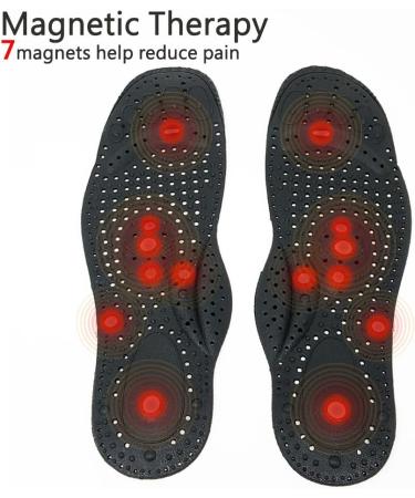 Felicity Shiatsu Massage Magnet Insoles - Pain Relief Therapist Shoes with Acupressure & Strong Magnetic Support - Buy Online on GoSupps.com