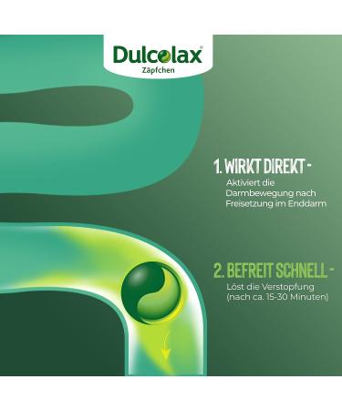 Dulcolax Suppositories - Fast Constipation Relief - 30 pcs (Pack of 3) - International Shipping Available - Buy Online on GoSupps.com