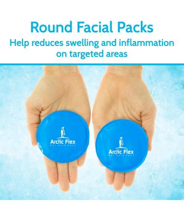 Arctic Flex Cold Eye Mask - Reusable Gel Ice Pack for Sleep and Migraine Relief - Buy Online on GoSupps.com