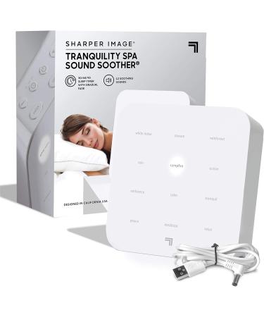 SHARPER IMAGE Ultimate Sleep White Noise Machine | Relaxing Music & Nature Sounds | Stress & Anxiety Relief | USB Cord | Holiday Gift - Buy Online on GoSupps.com