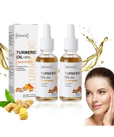 Miioto Turmeric Turkuma serum against age spots turmeric Dark Spot Corrector Serum Turmeric Repair Face Serum for all skin types 30 ml x 2 B