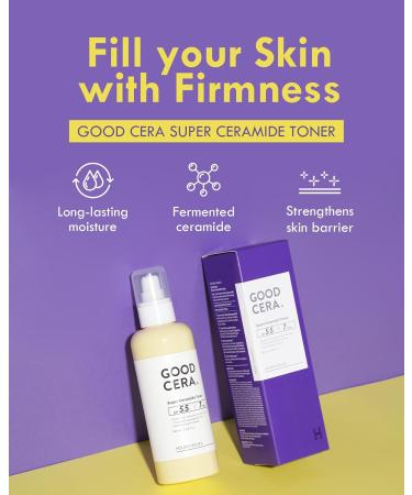 HOLIKA HOLIKA Good Cera Super Ceramide Toner 180ml | Hydrating & Nourishing Skincare for All Skin Types | International Shipping Available - Buy Online on GoSupps.com