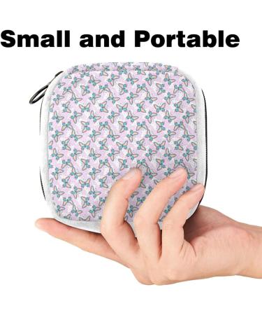 GIAPB Sanitary Napkin Storage Bag | Period Tampon Makeup Pad Pouch | Butterfly Pink | 2190 - Buy Online on GoSupps.com