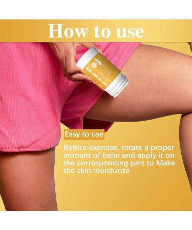 Anti Chafing Stick Body Anti Chafe Balm Sports Anti Friction Stick Anti Chafing Cream Thigh Rescue Cream Body Anti Scratch Cream Anti Friction Stick Water & Sweat Proof - Buy Online on GoSupps.com