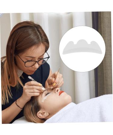 Ipetboom Silicone Eyelash Perming Curler Pads 5 Pairs Silicone Gasket Lash Tool Eye Patch Eyelash White Silica Gel Eyelash Perm Gasket - Buy Online on GoSupps.com