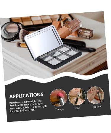 INOOMP 2 ensembles Palette de Maquillage Vide Compacte pour Fards Paupi res Blush et Highlighter Bo te Rangement Cosm tique L g re et Portable pour DIY Maquillage - Buy Online on GoSupps.com