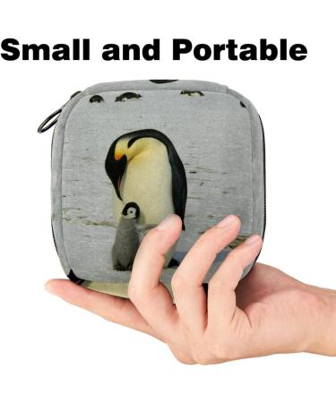 Sweet Penguins Binding Bags for Women - Large Menstrual Cup Pocket & Storage for Tampons Panty Liners & Period Inserts - Eco-Friendly & Stylish - Buy Online on GoSupps.com