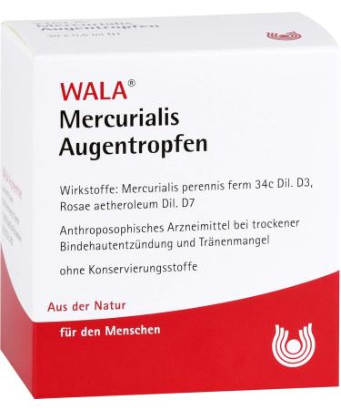 WALA Mercurialis Eye Drops - 30 Single Dose Pipettes for Eye Relief | Fast International Shipping - Buy Online on GoSupps.com