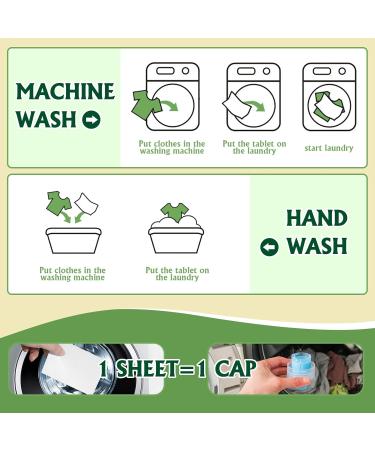 YOGINGO Eco-Friendly Laundry Detergent Sheets - 90 Sheets 180 Loads | Liquid-Less Technology for Travel | Plastic-Free Laundry Soap - Buy Online on GoSupps.com