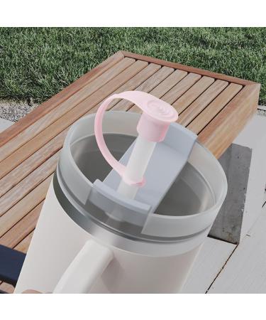 YOXIER Reusable Drinkware Accessory Drinkware Accessory for Children 4pcs Silicone Straw Cover Set for Tumblers Easy to Clean Durable Straw Topper Hats Pink - Buy Online on GoSupps.com