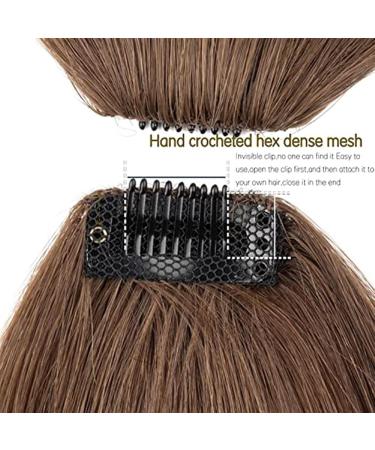 Bangs Hair Clip Clip in Bangs Extensions Wispy Bangs Fringe Hairpieces for Women Clip on Air Bangs Flat Neat Bangs Hair Extension for Daily Wear Hairpieces (Color : Hzong) - Buy Online on GoSupps.com