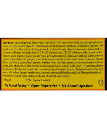 Neem Aura Naturals Neem Cream with Aloe Vera - Therapeutic Moisturizer 2 oz | Best for Skin Care & Healing | International Shipping Available - Buy Online on GoSupps.com