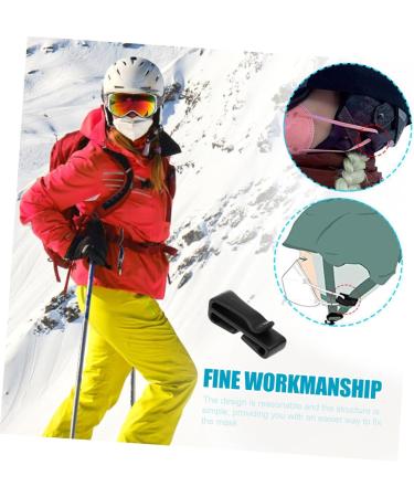 Magiclulu Masking Hooks Helmclip for Ski Helmets | Ski Mask Clips & Accessories for Hearing Protection - Buy Online on GoSupps.com