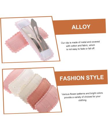 ABOOFAN 5 Pairs Hairpin Hair Clips Small Hair Accessories for Women Barrettes for Women Mall Hair Barrettes Hair Decorations for Hair Snap Metal Hair Clips Wedding Toddler Cloth Curlers - Buy Online on GoSupps.com