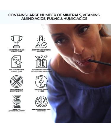 Shilajit Honey Sticks - Gold Grade Shilajit Resin & Raw Honey Blend - 7 Sticks for Energy & Immune Support - Buy Online on GoSupps.com