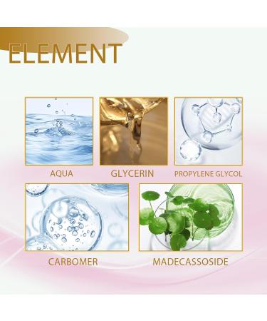 Hydrating Centella Asiatica Face Serum with Hyaluronic Acid Soothes and Evens Skin Tone 1 fl oz - Buy Online on GoSupps.com