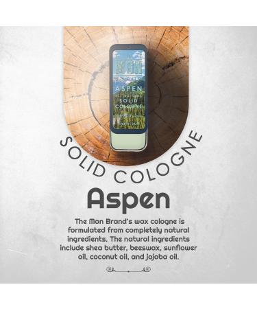 Aspen Solid Cologne for men 0.75 oz - Natural wax cologne - Redefined men's fragrances Aspen Travel Size Cologne for men - natural mens cologne (3/4 Ounce (Pack of 1) Aspen) - Buy Online on GoSupps.com