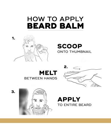 Beardhood 100% Natural Beard Balm - Premium Grooming for a Healthy Beard | 50g | International Shipping - Buy Online on GoSupps.com