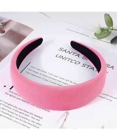 BOFUNX Pink Headband - Stylish Wide Hairband & Hair Accessories for Women & Girls - International Shipping Available - Buy Online on GoSupps.com