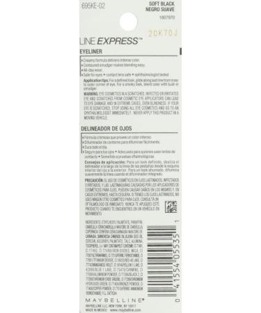Maybelline New York Line Express Eyeliner Soft Black 902 - 0.035oz (1g) - Buy Online on GoSupps.com