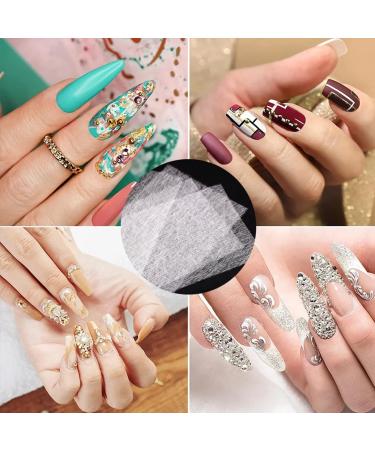 Zokjsw Silk Fiberglass Nail Extensions Kit - 50 Pieces for Fingernail Repair & Manicure | Premium Nail Extension Gel - Buy Online on GoSupps.com