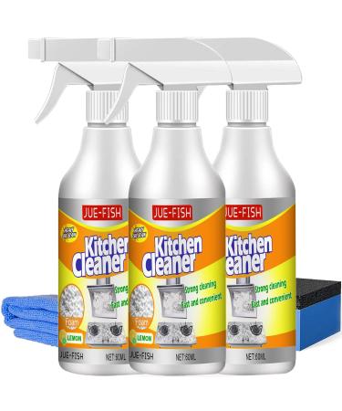 Sciasi Kitchen Cleaner - Sciasi House Powerful Kitchen Foam Cleaner All Purpose Kitchen Foam Cleaner Spray for Sink (3 PCS)