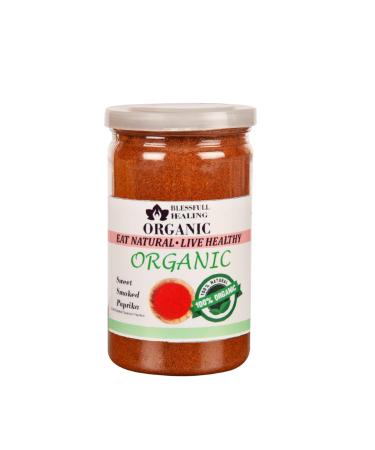 Blessfull Healing Organic Sweet Smoked Paprika (Cold Smoked Spanish Paprika) 100 Gram (Packing May Vary) 100 Gram 3.35 oz