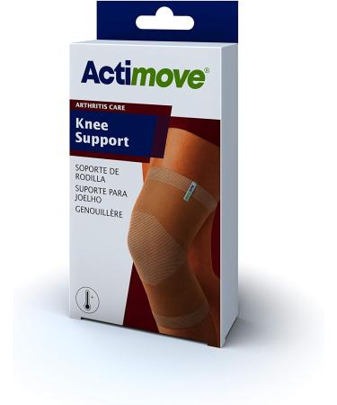 Actimove Arthritis Care Knee Support - XLarge Beige - Light Compression & Therapeutic Warmth for Knee Arthritis - Buy Online on GoSupps.com