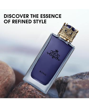 Men's Cologne King Eau De Toilette Body Spray Fragrance For Men- Daywear Casual Daily Perfume Set with Suede Pouch- 3.4 Fl Oz Bottle- Ideal EDT Beauty Gift for Birthday Anniversary - Buy Online on GoSupps.com