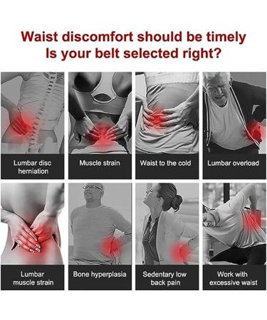 Buy Back Bandage for Pain Relief | Double Train Breathable Lumbar Belt for Sciatica Herniated Disc & More - XL Size for Men & Women - Buy Online on GoSupps.com