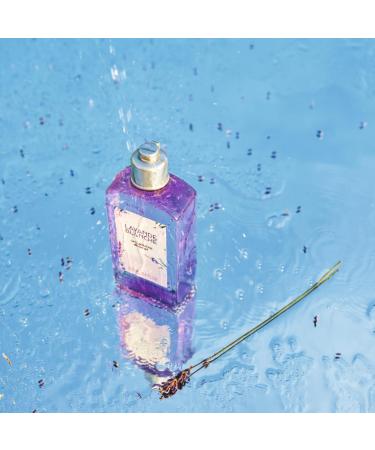 L'OCCITANE White Lavender Shower Gel 250ml | Enriched with White & Blue Lavender Essential Oil | Vegan & 99% Readily Biodegradable | Luxury Body Cleanser for All Skin Types - Buy Online on GoSupps.com