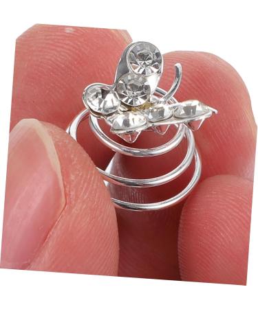 Beaupretty 36 1 Rhinestone Hair Clips Flower Hair Accessories Pink Decor Bridal Hair Bedazzler Hair Jewelry for Women Braids Wedding Hair Accessories Spiral Hair Clips Pins Rhinestones Miss - Buy Online on GoSupps.com