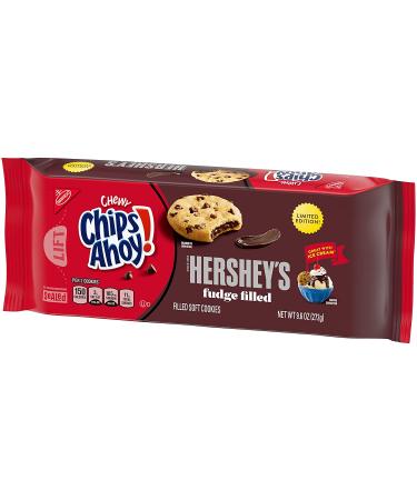 CHIPS AHOY! Chewy Hershey's Fudge-filled Chocolate Chip Cookies - 9.6 oz - Buy Online on GoSupps.com