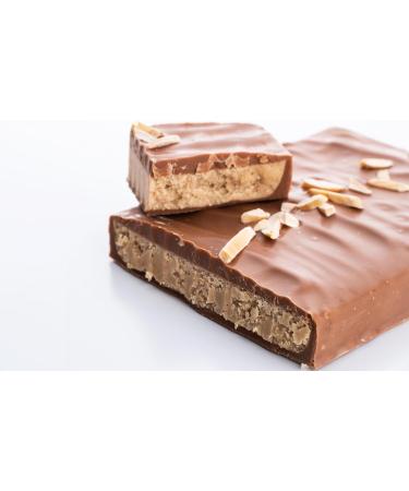  El Toro El Toro - Polvor n Nougat Bar El Toro - Praline chocolate coating - 240 grams - Galician pastry and sweets - Handmade products - Christmas sweets - traditional recipe - Buy Online on GoSupps.com