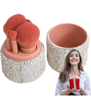 demaxiyad Travel Makeup Brush Set Small Cosmetic Brushes Travel Brush Set - Compact Makeup Brushes Travel Set Cosmetic Brushes Kit for Women Girls - Buy Online on GoSupps.com