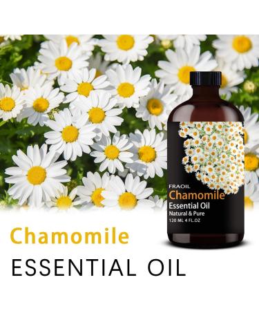 Chamomile Essential Oil and Magnolia Essential Oil 4 Fl Oz 120ML for Diffuser Humidifier Yoga Cleaning DIY Candle Soap Making Perfume Gift for Women Essential Oils - Buy Online on GoSupps.com