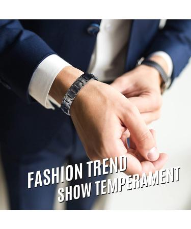 Lymph Detox Adjustable Magnetic Therapy Bracelet for Circulation & Pain Relief (2 Pcs) - Men & Women - Buy Online on GoSupps.com