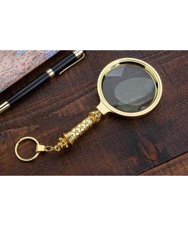 Magnifying Glasses Magnifying Glass Large 8X Powerful Handheld Magnifier for Kids Jewellers Reading Newspaper Books/a The New - Buy Online on GoSupps.com