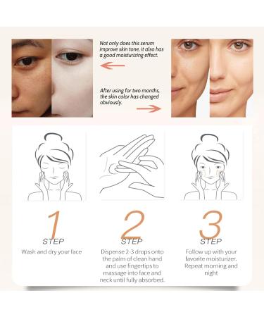 Trendyfave Glutathione Collagen Glow Kojic Acid Serum Vitamin C Serum For Face Reduce Dark Spot Shrink Pores & Improve Skin Tone Glutathione Face Serum 30ml 1 - Buy Online on GoSupps.com