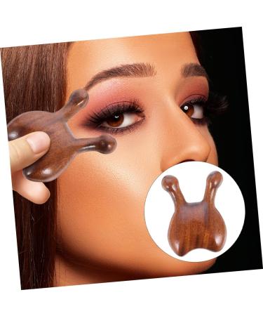 FOMIYES Lot De 2 Outils De Massage Du Nez En Bois Grattoir Pour Le Visage Points Dacupuncture Yeux Et Nez 2 Pi ces X 2 5.70X4.00X1.80CMx2pcs Comme Indiqu x2pcs - Buy Online on GoSupps.com